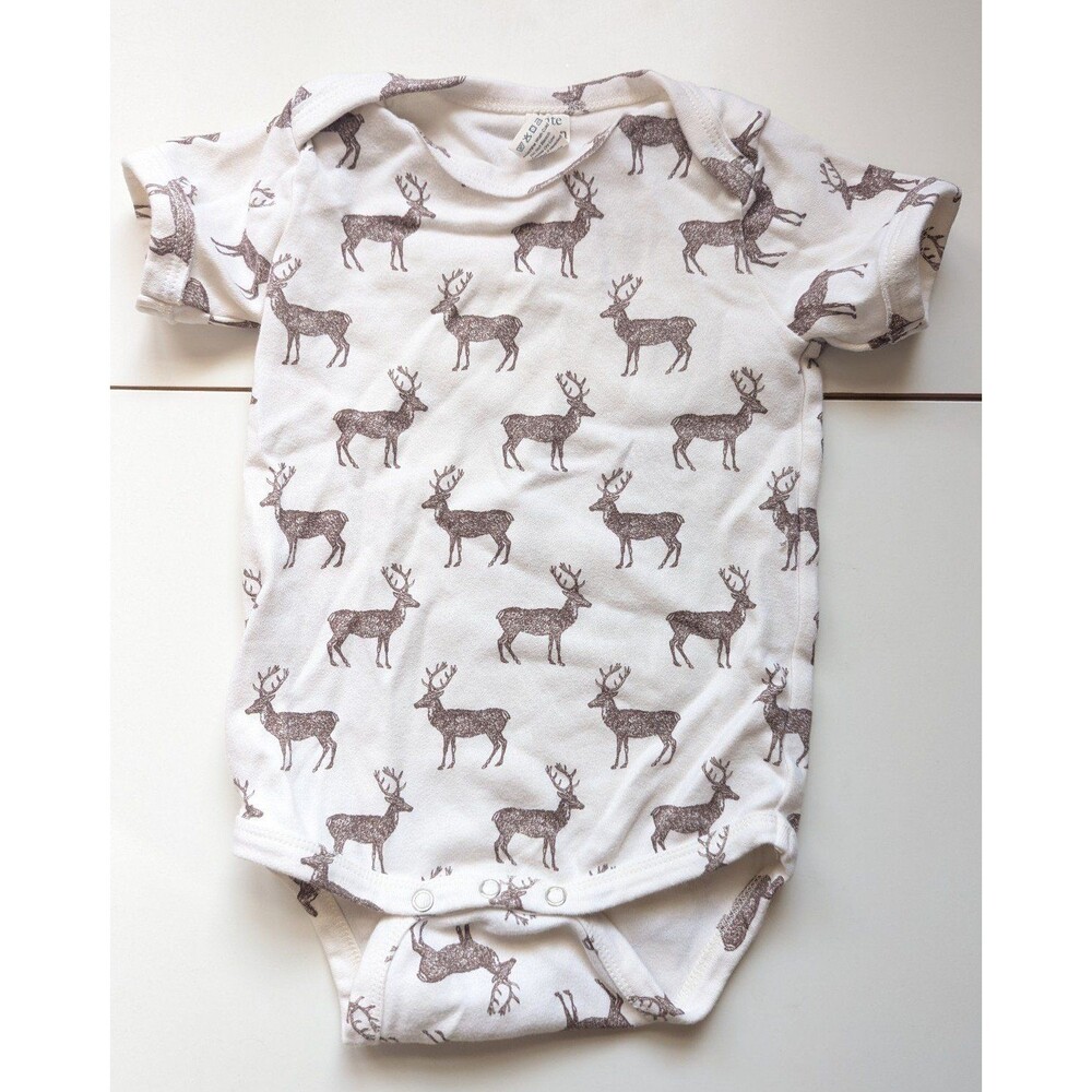 Kate Quinn Organic Cotton Reindeer Onesie size 18-24 Months